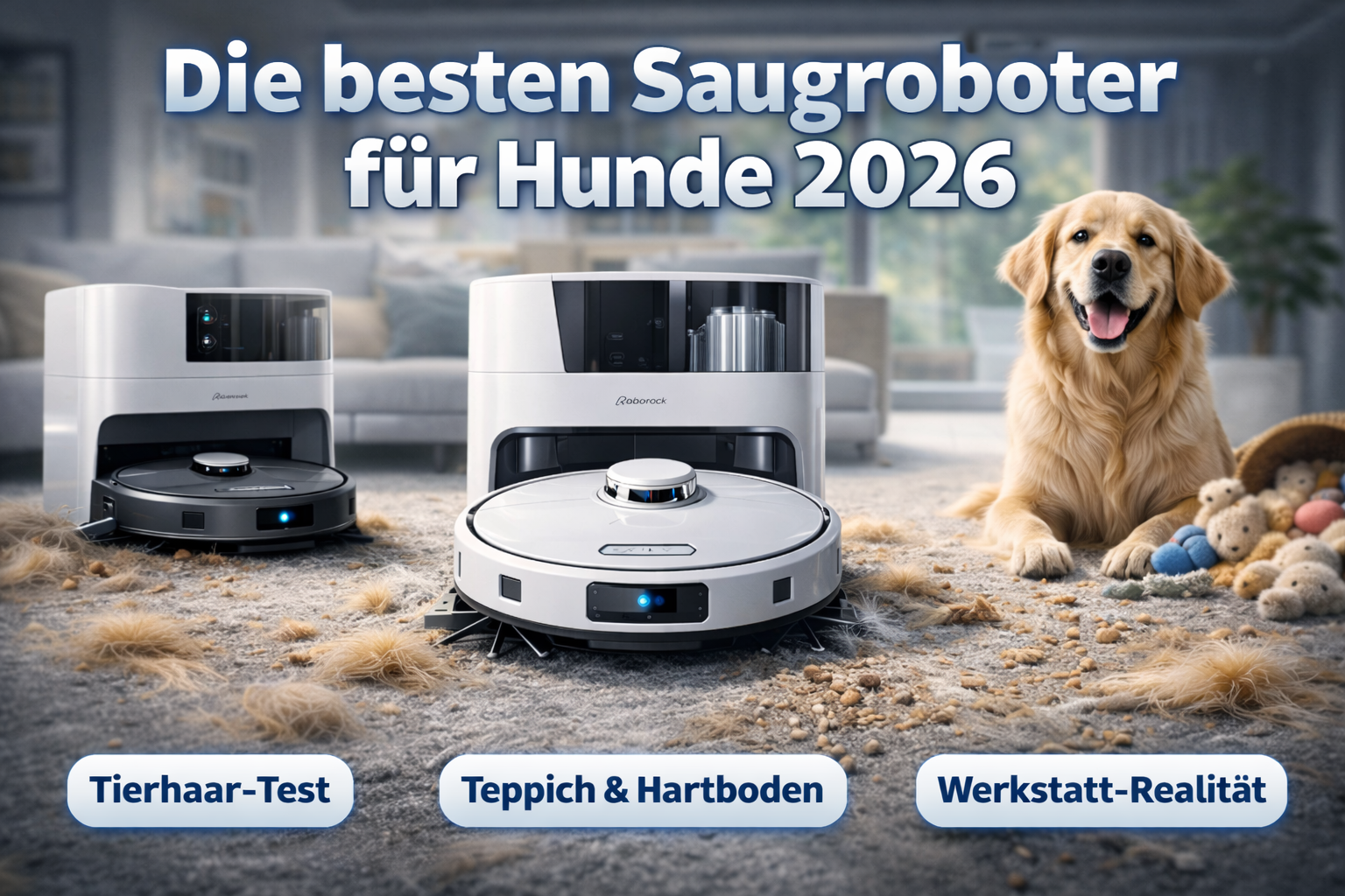 Die besten Saugroboter für Hunde 2026 – echter Praxis-Test